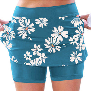 Women's Daisy Print Mid-rise Sweatpants