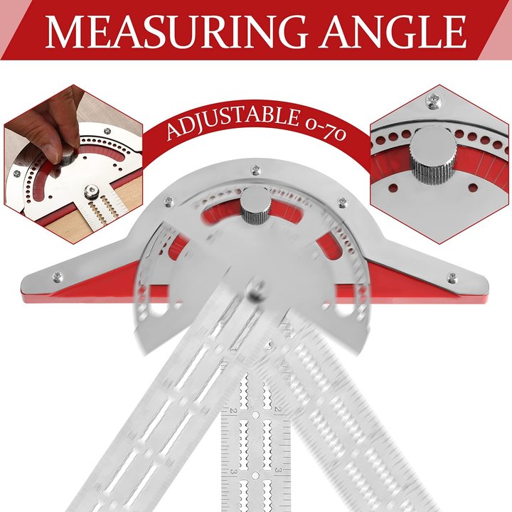 Adjustable Woodworkers Edge Rule