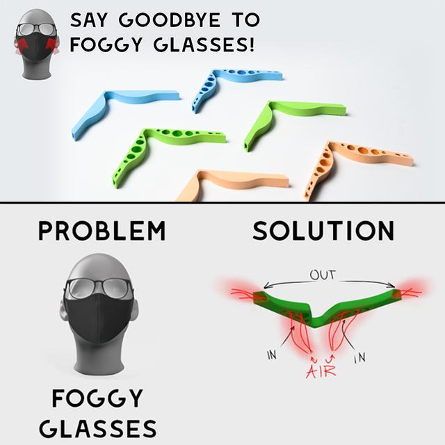 Fog-Free Accessory-Prevent Eyeglasses From Fogging