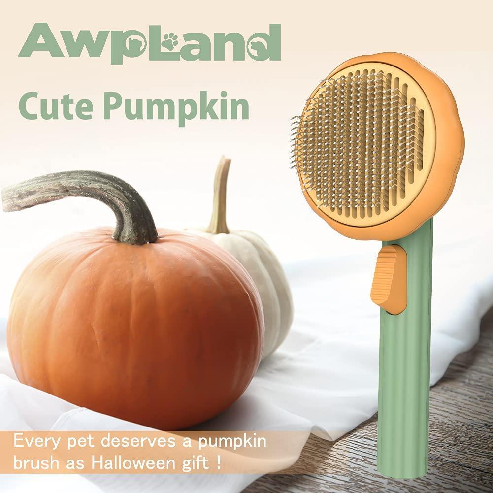 Pumpkin Pet Combing Brush