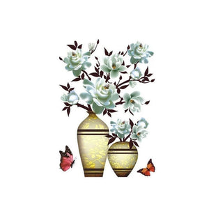 3D Vase Sticker