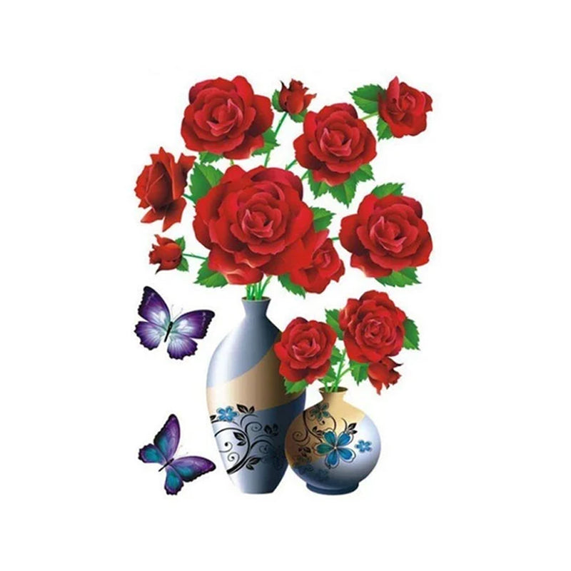 3D Vase Sticker