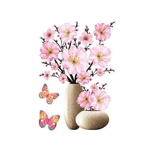 3D Vase Sticker